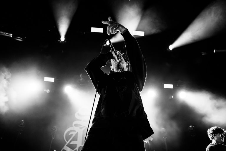 Knuckle Puck performing at Hindley Street Music Hall in Adelaide 
